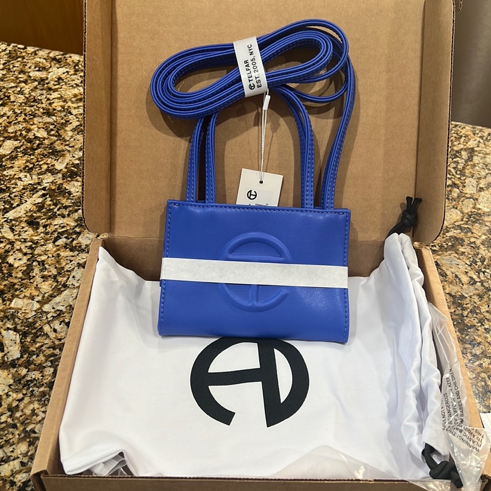 Telfar Small Blue Painters Tape - Brand New with all original packaging